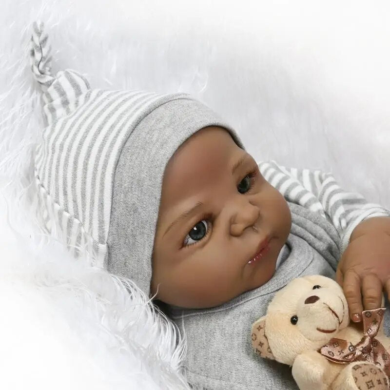 Africa American reborn doll